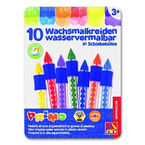 Picture of PRIMO WAX CRAYONS X10 WITH COV